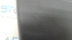 Lower left center pillar trim Ford Edge 15 - black, plastic turned white, scratches, broken mount