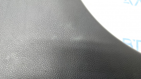 Lower left center pillar trim Ford Edge 15 - black, plastic turned white, scratches, broken mount