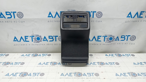 Rear center console trim Subaru Forester 19-SK black, under deflector, scratches