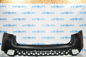 Rear bumper bare Toyota Highlander 14-19 without parking sensors