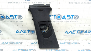 Center pillar trim upper belt left Audi A4 B9 17- black