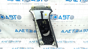 Center pillar trim upper belt right Audi A4 B9 17- black