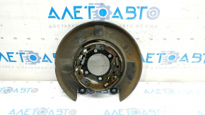 Rear left brake disc cover Nissan Rogue Sport 17-19 with parking brake mechanism