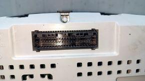 Instrument cluster Hyundai Sonata 11-15 chrome peeled off, scratches