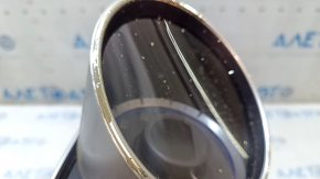 Instrument cluster Hyundai Sonata 11-15 chrome peeled off, scratches