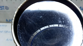 Instrument cluster Hyundai Sonata 11-15 chrome peeled off, scratches