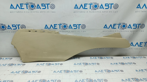 Center console trim side right Lexus ES300h ES350 13-18 large, beige, plastic turned white