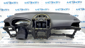 Torpedo front panel with AIRBAG Ford Edge 19- black