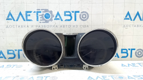 Instrument cluster Hyundai Sonata 11-15 hybrid chrome peeled off, scratches