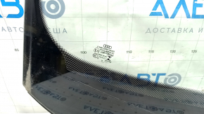 Windshield Audi A4 B9 17 - under camera and rain sensor, scratches, camera mount broken