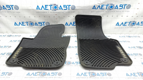 Set of floor mats VW Passat b8 16-19 USA black, rubber, for cleaning