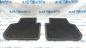 Set of floor mats VW Passat b8 16-19 USA black, rubber, for cleaning