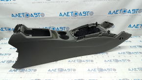 Central console Audi Q5 8R 09-17 bare, dark gray