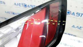 Outer wing lamp right Ford Edge 19-rest Titanium, ST, scratches