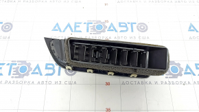 Front panel air duct deflector central left Ford Edge 15 - black with chrome, molding broken, chrome peeled off