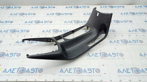 Center console trim Kia Forte 4d 17-18 rest, automatic transmission, black, scratches