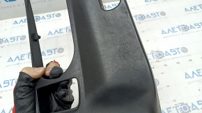 Center console trim Kia Forte 4d 17-18 rest, automatic transmission, black, scratches