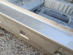 Front right quarter Honda Accord 18-22 hybrid, on the body, beige, dented threshold, bump