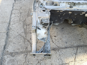 Front right quarter Honda Accord 18-22 hybrid, on the body, beige, dented threshold, bump
