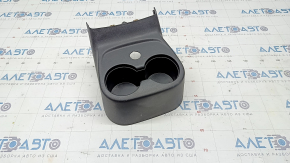 Rear center console trim (cup holders) Chevrolet Volt 16- black, scratches