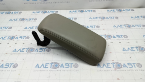 Armrest Chevrolet Volt 11-15 leather, light gray, dry-cleanable