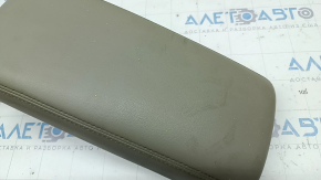 Armrest Chevrolet Volt 11-15 leather, light gray, dry-cleanable