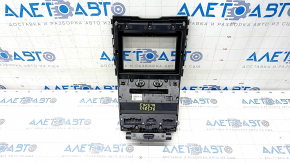 Radio and climate control panel Ford Edge 19-sync 3, auto, with heated and ventilated seats, under CD-Changer, peeling paint