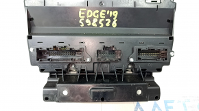 Radio and climate control panel Ford Edge 19-sync 3, auto, with heated and ventilated seats, under CD-Changer, peeling paint