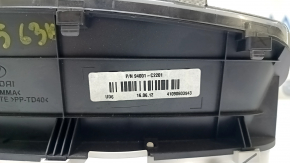 Instrument cluster Hyundai Sonata 15-17 63k scratches