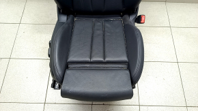 Passenger seat Audi A4 B9 17-19 with airbag, electric, heated, leather, black, dry-cleanable