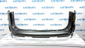 Rear bumper bare Ford Edge 19 - graphite, for parking sensors, scratches, broken fasteners