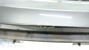 Rear bumper bare Ford Edge 19 - graphite, for parking sensors, scratches, broken fasteners