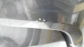 Rear bumper bare Ford Edge 19 - graphite, for parking sensors, scratches, broken fasteners