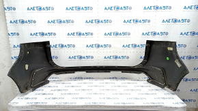 Rear bumper bare Ford Edge 19 - graphite, for parking sensors, scratches, broken fasteners
