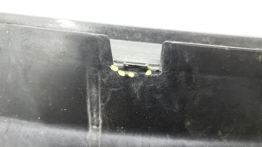 Rear bumper bare Ford Edge 19 - graphite, for parking sensors, scratches, broken fasteners