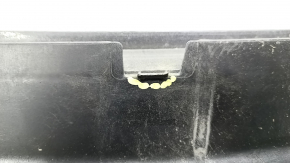 Rear bumper bare Ford Edge 19 - graphite, for parking sensors, scratches, broken fasteners