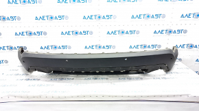 Rear bumper lip Ford Edge 19 - for parking sensors, without towing hook and towbar, structure, bumps