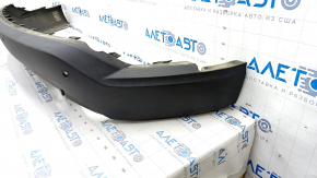 Rear bumper lip Ford Edge 19 - for parking sensors, without towing hook and towbar, structure, bumps