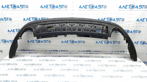 Rear bumper lip Ford Edge 19 - for parking sensors, without towing hook and towbar, structure, bumps