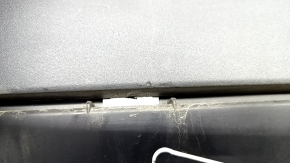 Rear bumper lip Ford Edge 19 - for parking sensors, without towing hook and towbar, structure, bumps