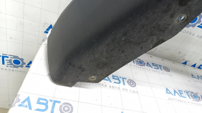 Rear bumper lip Ford Edge 19 - for parking sensors, without towing hook and towbar, structure, bumps