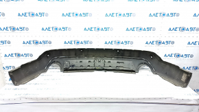 Rear bumper lip Ford Edge 19 - for parking sensors, without towing hook and towbar, structure, bumps
