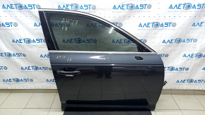 Door assembly front right Audi A4 B9 17-19 graphite LX7L, keyless, bumpers