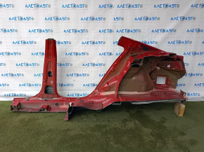 Quarter wing rear right Hyundai Elantra AD 17-20 red, with central pillar, pokes