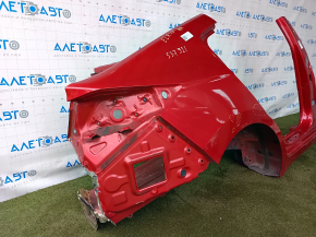 Quarter wing rear right Hyundai Elantra AD 17-20 red, with central pillar, pokes