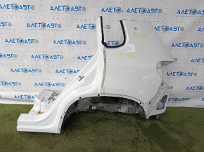 Quarter wing rear left VW Tiguan 09-17 white, pokes