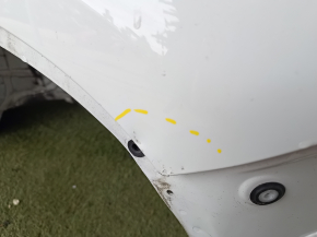 Quarter wing rear left VW Tiguan 09-17 white, pokes