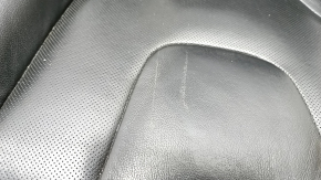 Driver's seat Ford Edge 15- without airbag, electric, heating, ventilation, leather black, Titanium, cracks, scratches