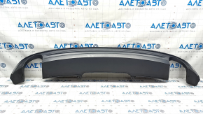 Rear bumper lip Audi A4 B9 17-18 s-line matte, dented