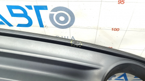 Rear bumper lip Audi A4 B9 17-18 s-line matte, dented